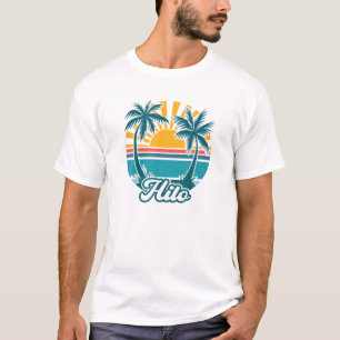 Camiseta Hilo Hawaii Ilha Havaiana Palm Tree Tropical Bea