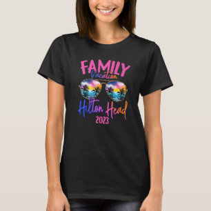 Camiseta Hilton Head Carolina 2023 Família Temática de Ócul