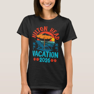 Camiseta Hilton Head Carolina do Sul 2026 Férias em Família