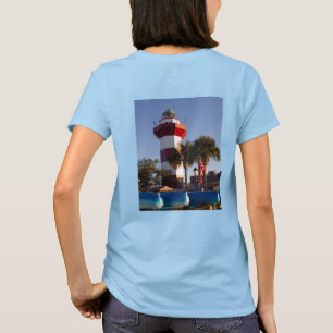 Camiseta Hilton Head Island Lighthouse e Anchor T-Shirt