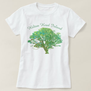Camiseta Hilton Head Island SC Live Oak Tree