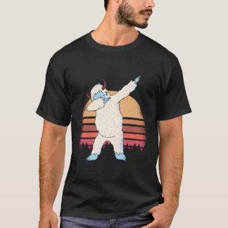 Camiseta Himalayan Yeti Fazendo O Gráfico Engraçado Da Danç