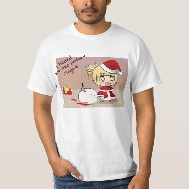 Camiseta Himiko Sexy Christmas Toga 147 (Frente)