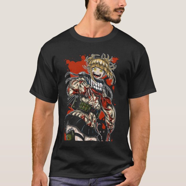 Camiseta himiko toga ANIME MANGA CARTOON MEME GIFT (Frente)