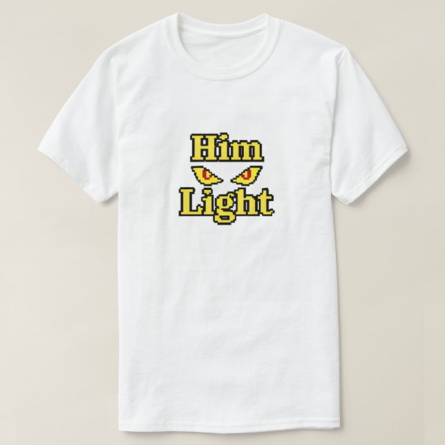 Camiseta HimLight Pixelado (Frente do Design)