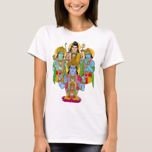 Camiseta Hindu Deuses