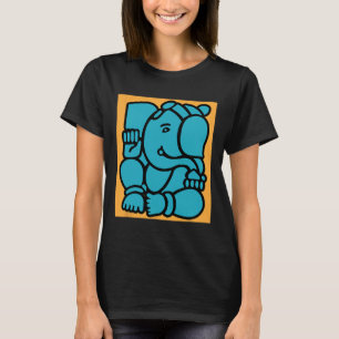 Camiseta Hindu Ganesha Puja Elefante Deus Ioga Meditação Mi
