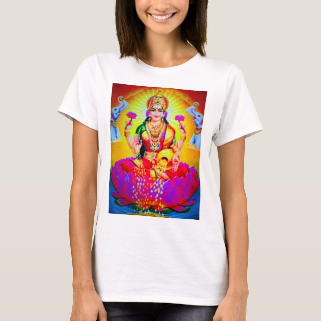 Camiseta Hindu Goddess Lakshmi (Frente)