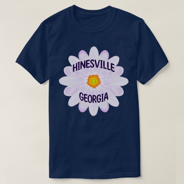 Camiseta Hinesville Georgia TShirt 4 (Frente do Design)