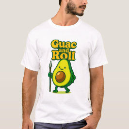 Camiseta Hino do Avocado - Guac, Roll, Repetir