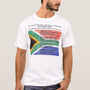 Camiseta Hino nacional da África do Sul