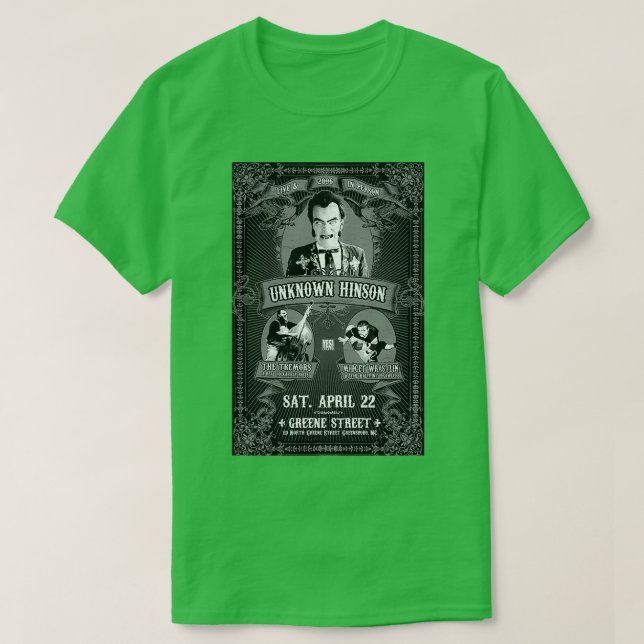 Camiseta Hinson desconhecido (Frente do Design)