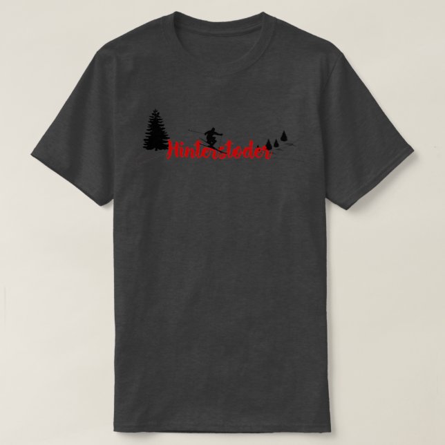 Camiseta Hinterstoder Ski Long (Frente do Design)