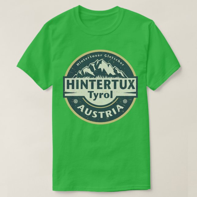 Camiseta Hintertux Tyrol Áustria (Frente do Design)