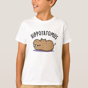Camiseta Hip-batateira-mus Funny Hippo Pun