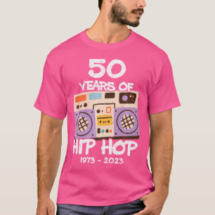 Camiseta Hip Hop 50º Aniversário - 50 Anos De Hip Hop