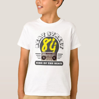 CAMISETA HIP HOP 84 BEAT STREET BOOMBOX GRÁFICO