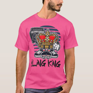 Camiseta Hip Hop Bling King