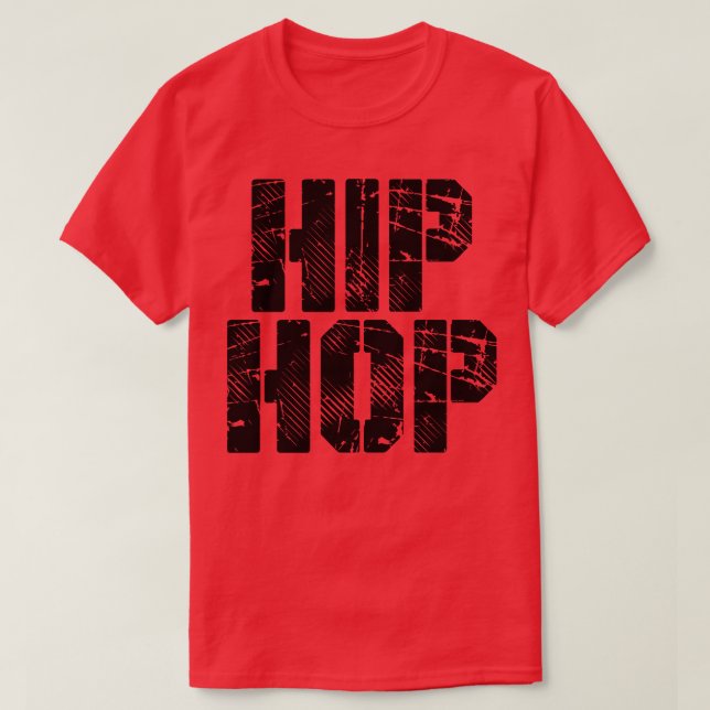 Camiseta Hip Hop bold 1 (Frente do Design)