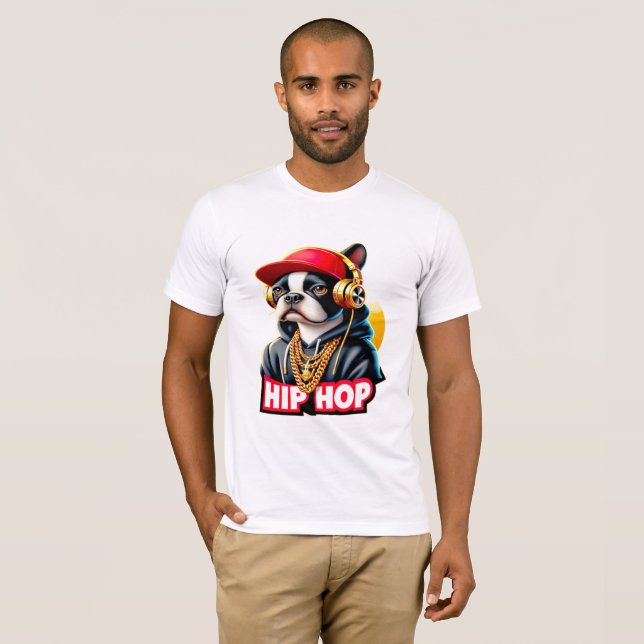 CAMISETA HIP HOP BOSTON TERRIR 4 (Frente Completa)