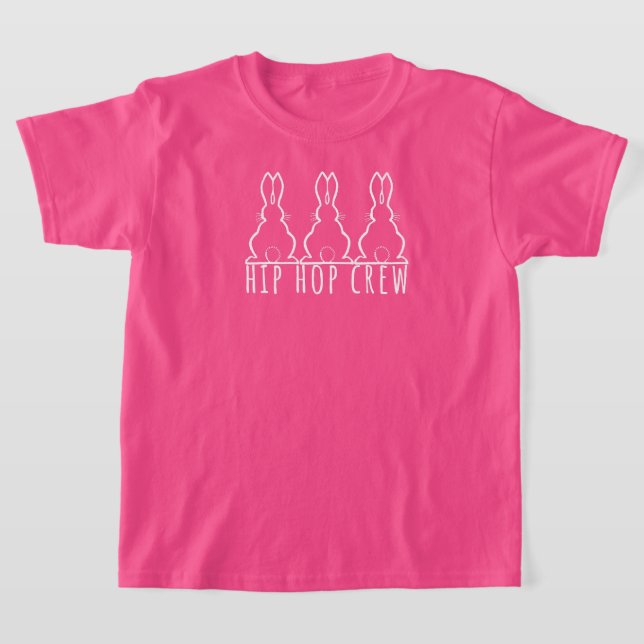Camiseta Hip Hop Crew Cute Bunnies (Postura )