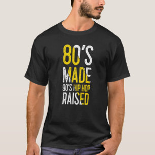 Camiseta Hip Hop criado de 90's com o anos 80 1