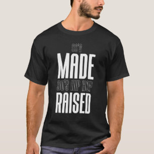 Camiseta Hip Hop criado de 90's com o anos 80 1