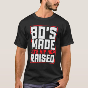 Camiseta Hip Hop criado em 90 com anos 80 criava a imagem r
