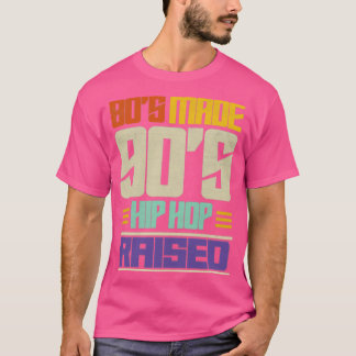 Camiseta Hip Hop criado nos anos 80