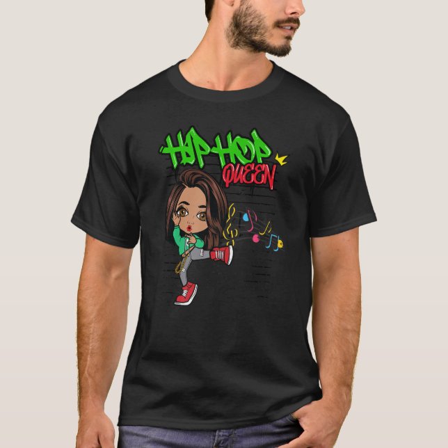 Camiseta Hip Hop Dancing Break Dance Primavera Summer Stree (Frente)