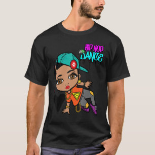 Camiseta Hip Hop Dancing Break Dance Primavera Summer Stree