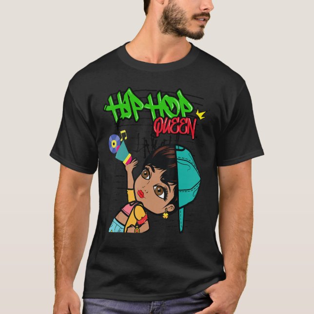 Camiseta Hip Hop Dancing Break Dance Primavera Summer Stree (Frente)