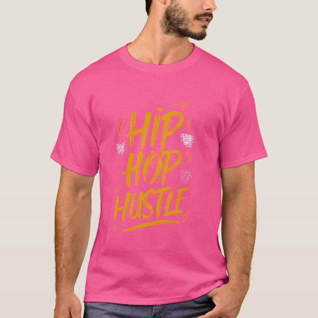 Camiseta Hip Hop Dancing Breakdancing Rap Music Choreógrafo (Frente)