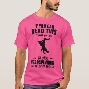 Camiseta Hip Hop de Break de Auscultação