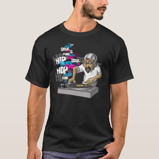 Camiseta Hip-hop DJ (Frente)