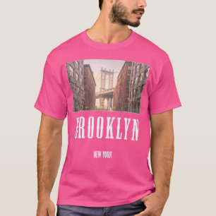 Camiseta Hip Hop do Grafite Brooklyn Nova York