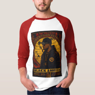 Camiseta Hip Hop dos anos 90 - Capa do logotipo do globo ur