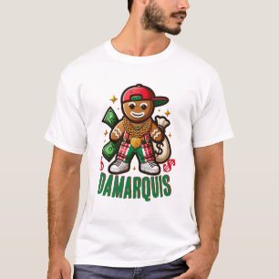 Camiseta Hip Hop Gingercake Man Swag Natal