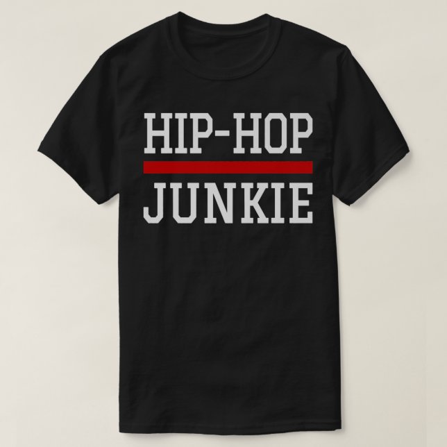 Camiseta Hip Hop Junkie DJ MC Ouro Era Rap (Frente do Design)