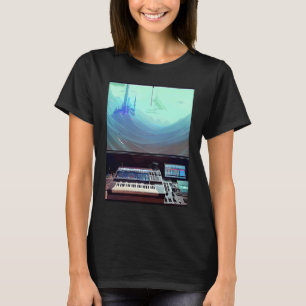 Camiseta Hip hop lo fi chillhop batidas de relaxar estúdio