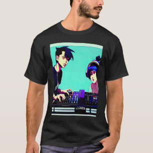 Camiseta Hip hop lo fi chillhop batidas relaxantes estética