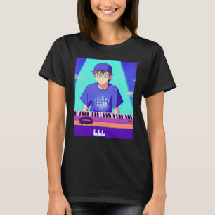 Camiseta Hip hop lo fi chillhop batidas relaxantes estética