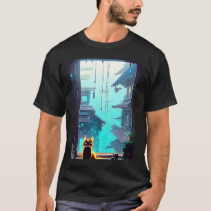 Camiseta Hip hop lo fi chillhop batidas relaxantes estética