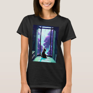 Camiseta Hip hop lo fi chillhop batidas relaxantes estética