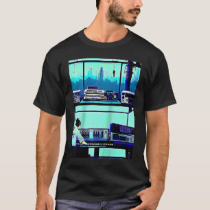 Camiseta Hip hop lo fi chillhop batidas relaxantes estética