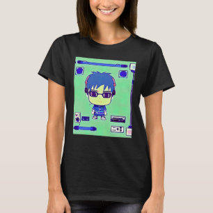 Camiseta Hip hop lo fi chillhop batidas relaxantes estética
