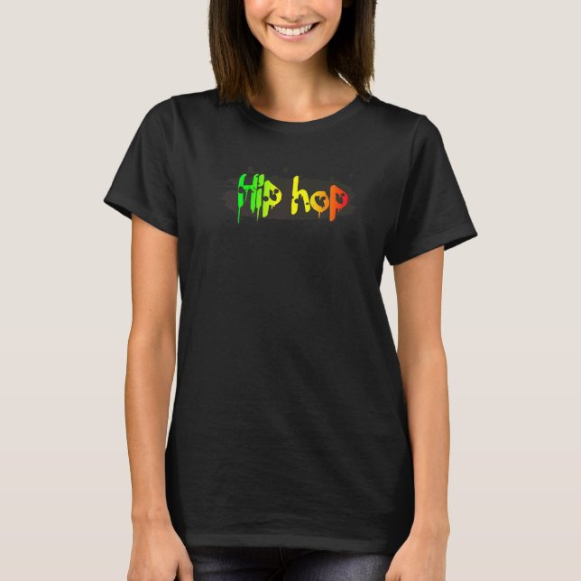 Camiseta Hip Hop Music Dance Street Drivers Rap Men W (Frente)