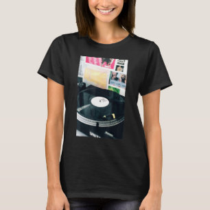 Camiseta Hip Hop Música DJ Vinyl Record