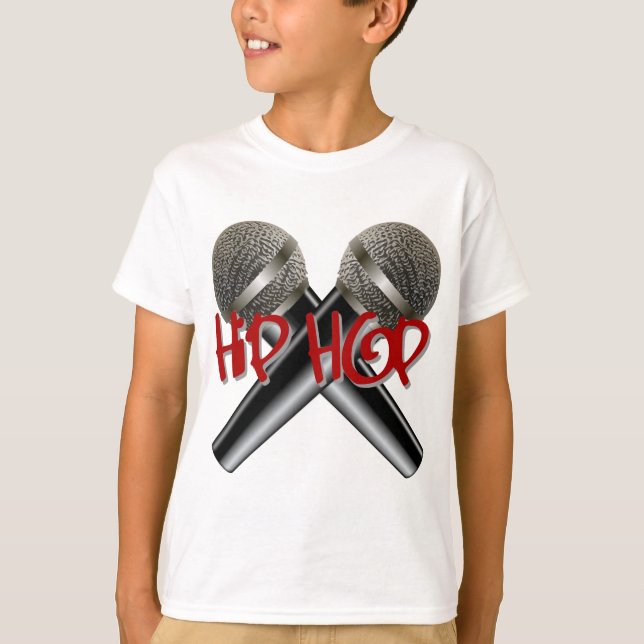 Camiseta Hip Hop - o rap DJ do mc bate o r&b dos grafites (Frente)