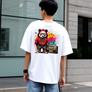 Camiseta Hip Hop Panda Groove: Hip Hop